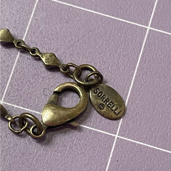 Sorrelli Round Pendant - Long Necklace - Toasted Almond - - Picture 6 of 8